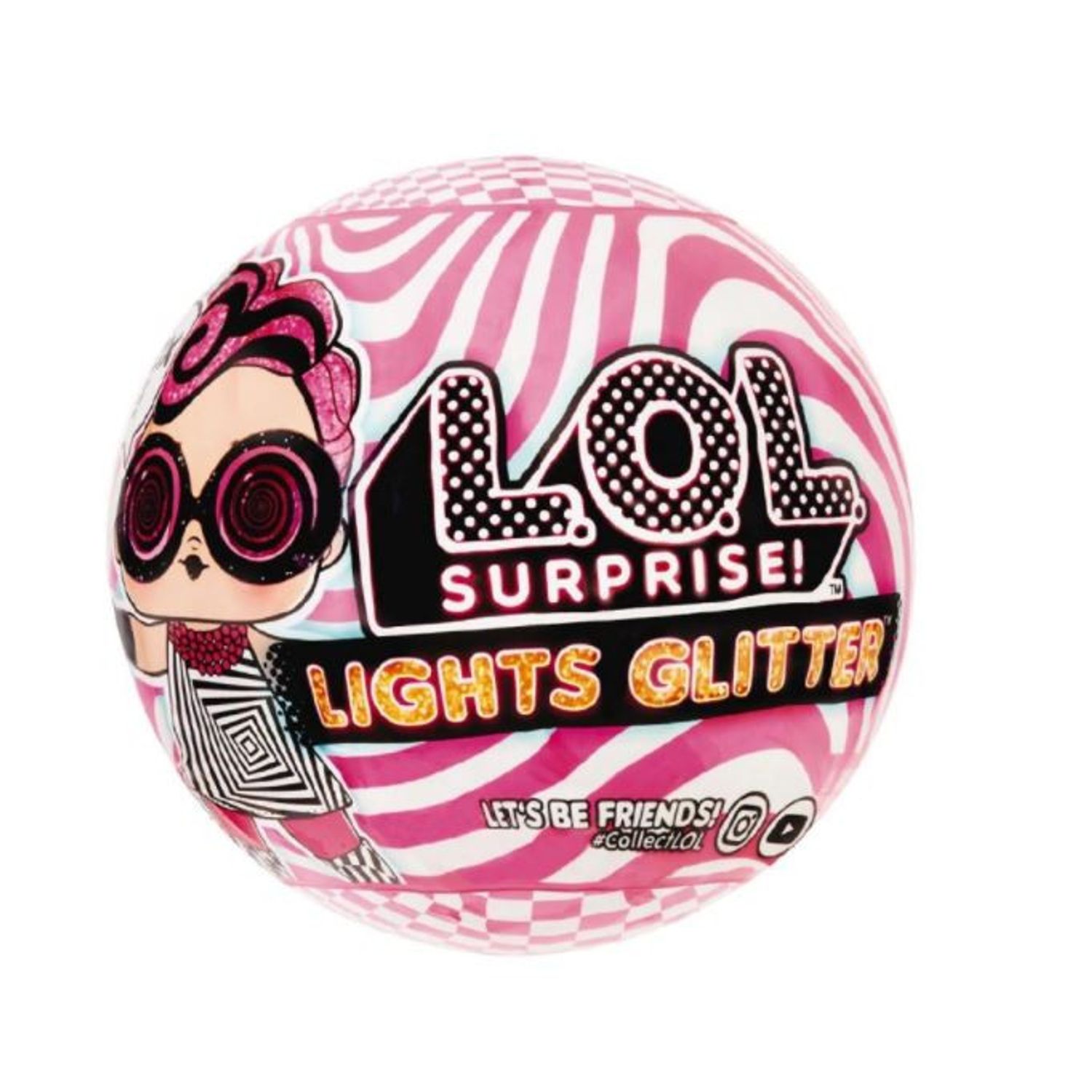 Papusa LOL Surprise Lights Glitter fotografia produsului View 2 L