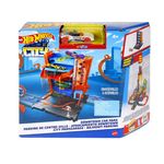 Pista Hot Wheels Downtown Car Park fotografia produsului