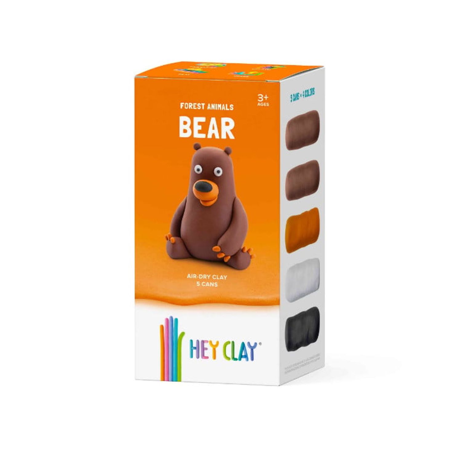 Set Hey Clay Forest Animals - Urs fotografia produsului View 2 L
