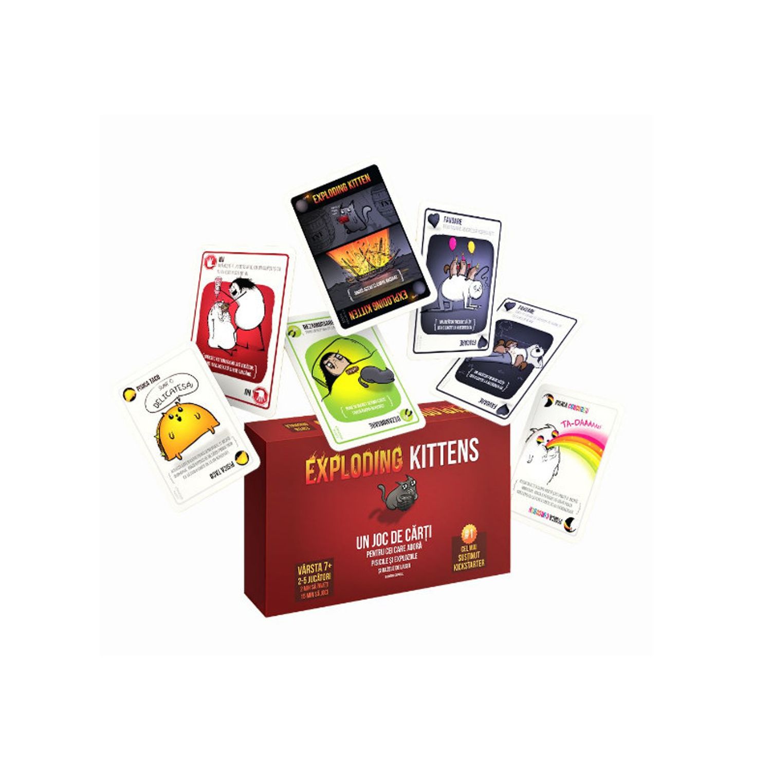 Joc Asmodee - Exploding Kittens fotografia produsului View 2 L