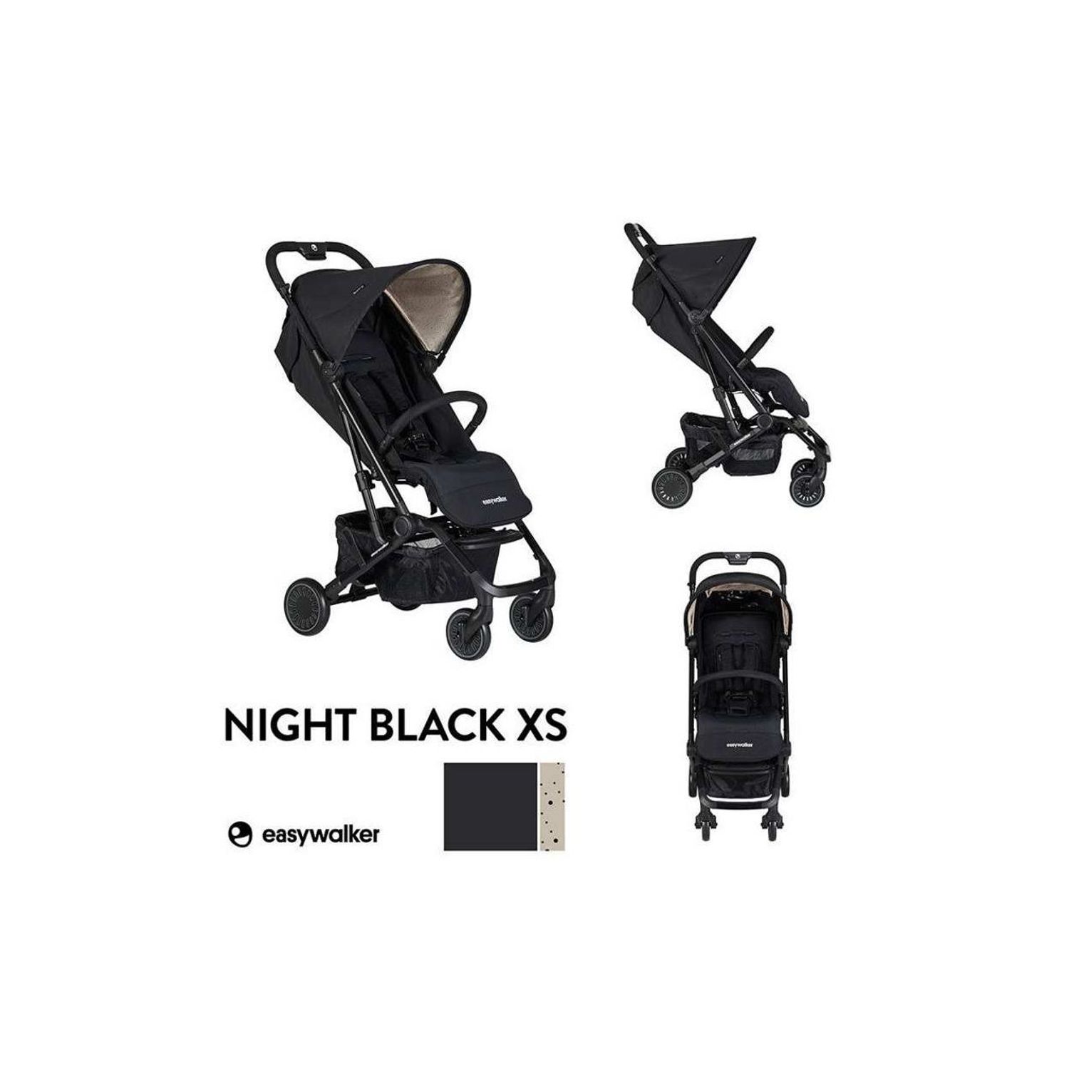 Carucior Buggy XS Night Black fotografia produsului View 3 L