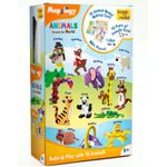 Puzzle 3D din spuma Imagimake - Animalute, 100 piese fotografia produsului View 5 S