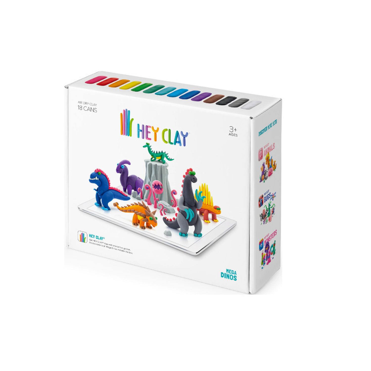 Set Hey Clay - Mega Dinos fotografia produsului