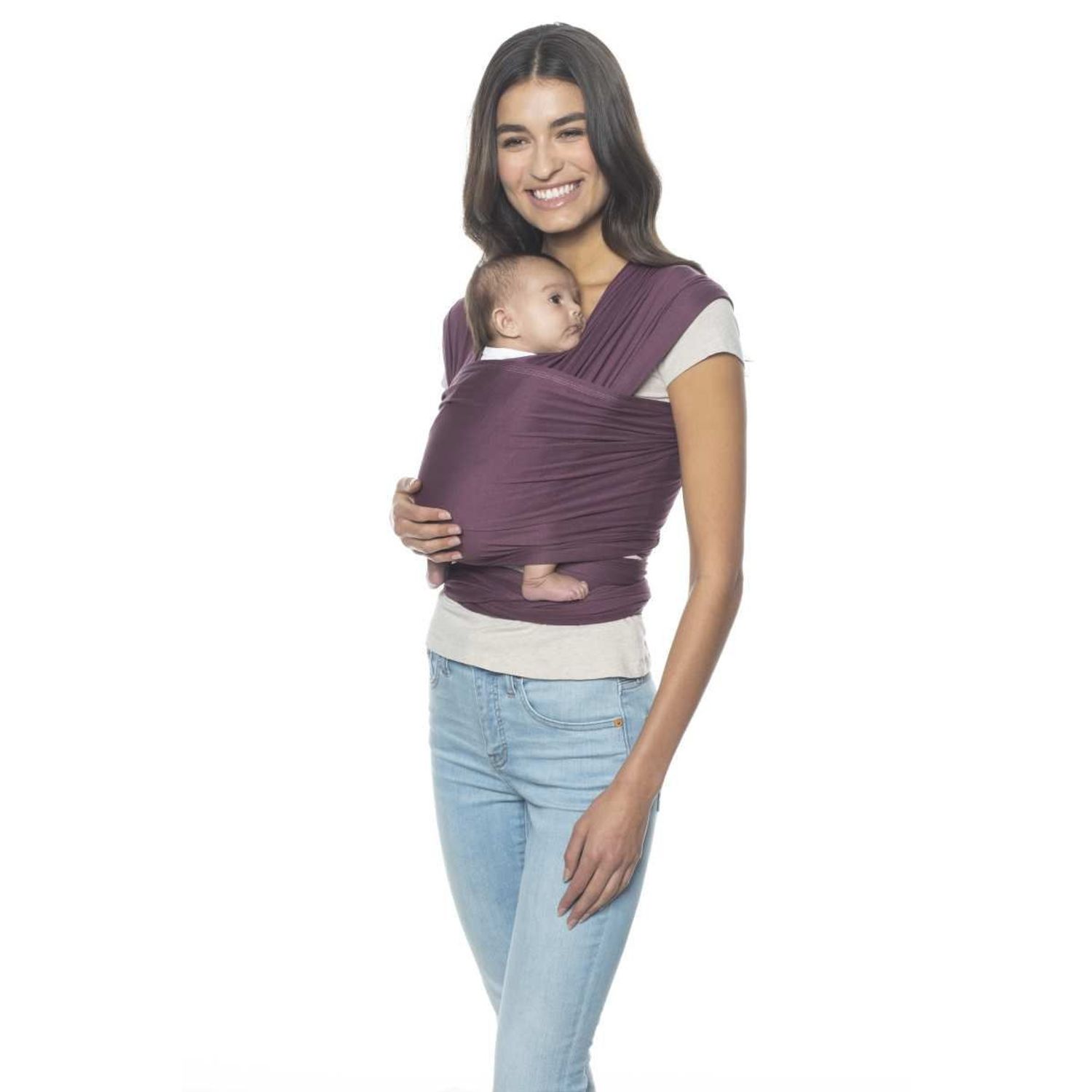 Wrap Ergobaby Aura Wine fotografia produsului View 3 L