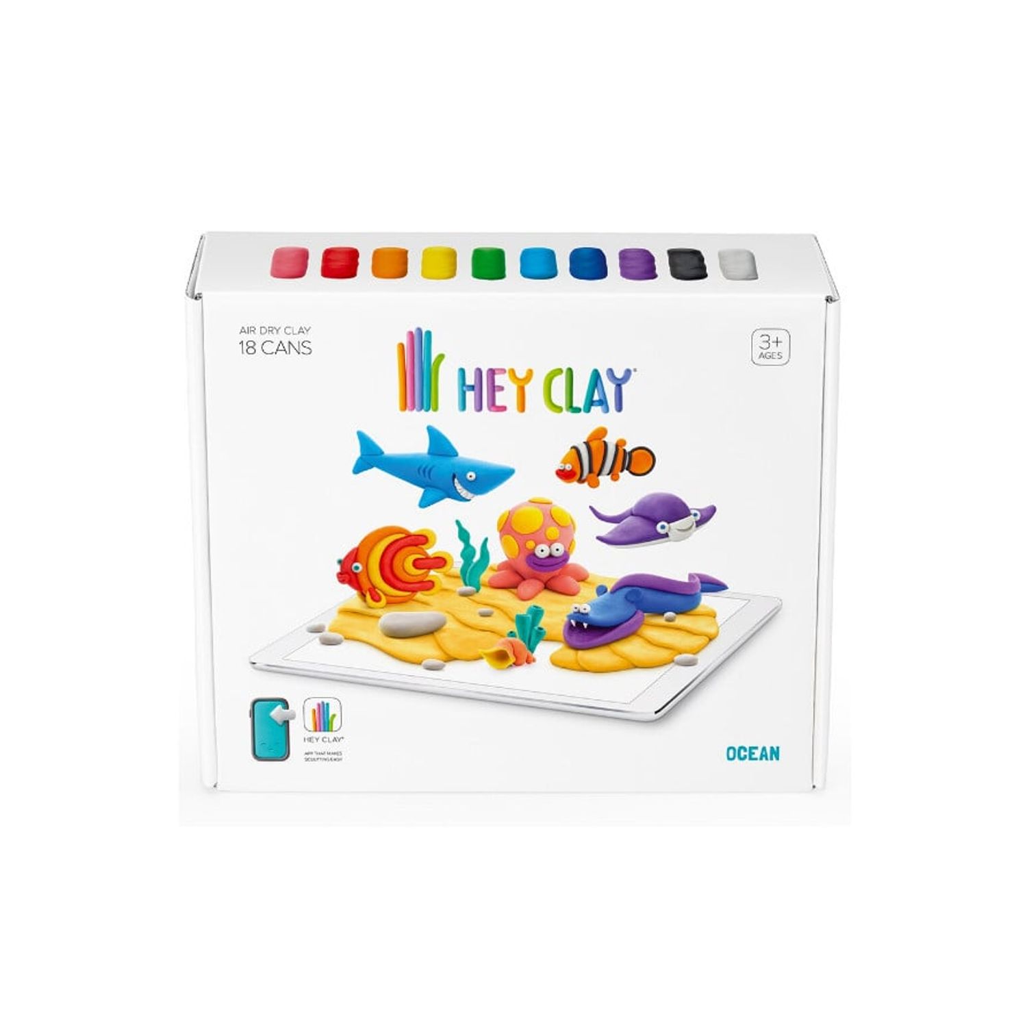 Set Hey Clay - Ocean fotografia produsului View 2 L