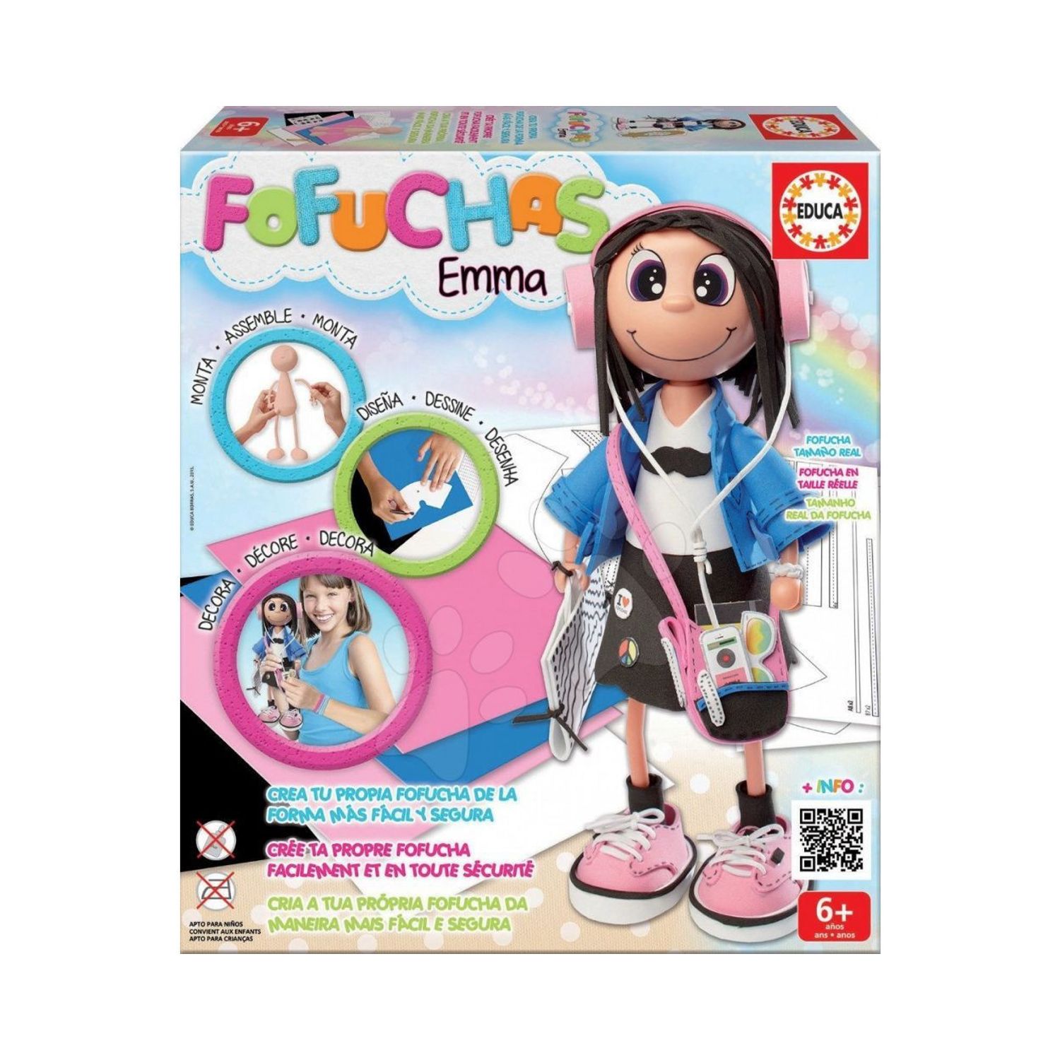 Papusa Fofuchas Emma fotografia produsului