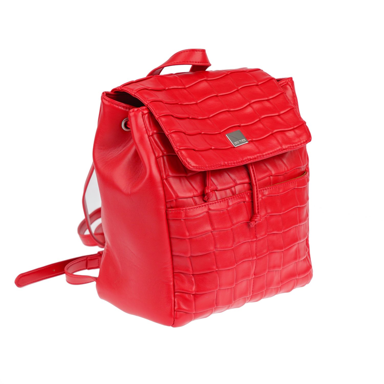 Rucsac De Dama Lamonza Darina 30x16x25 cm  kg  rosu fotografia produsului View 3 L