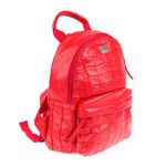 Rucsac De Dama Lamonza Darina 29x12x22 cm  kg  rosu fotografia produsului View 2 S