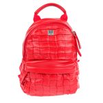 Rucsac De Dama Lamonza Darina 29x12x22 cm  kg  rosu fotografia produsului