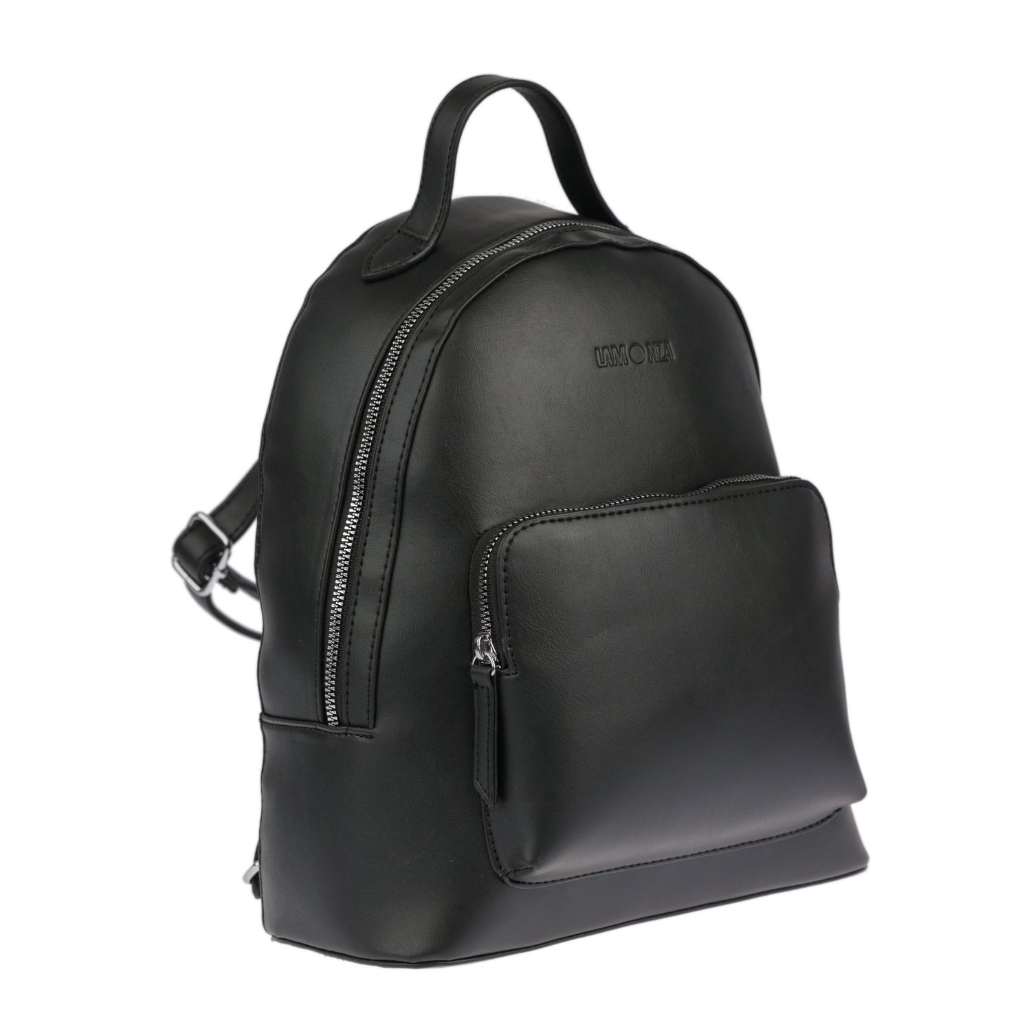 Rucsac De Dama Lamonza Olena 25x15x30 cm  kg  negru fotografia produsului View 2 L