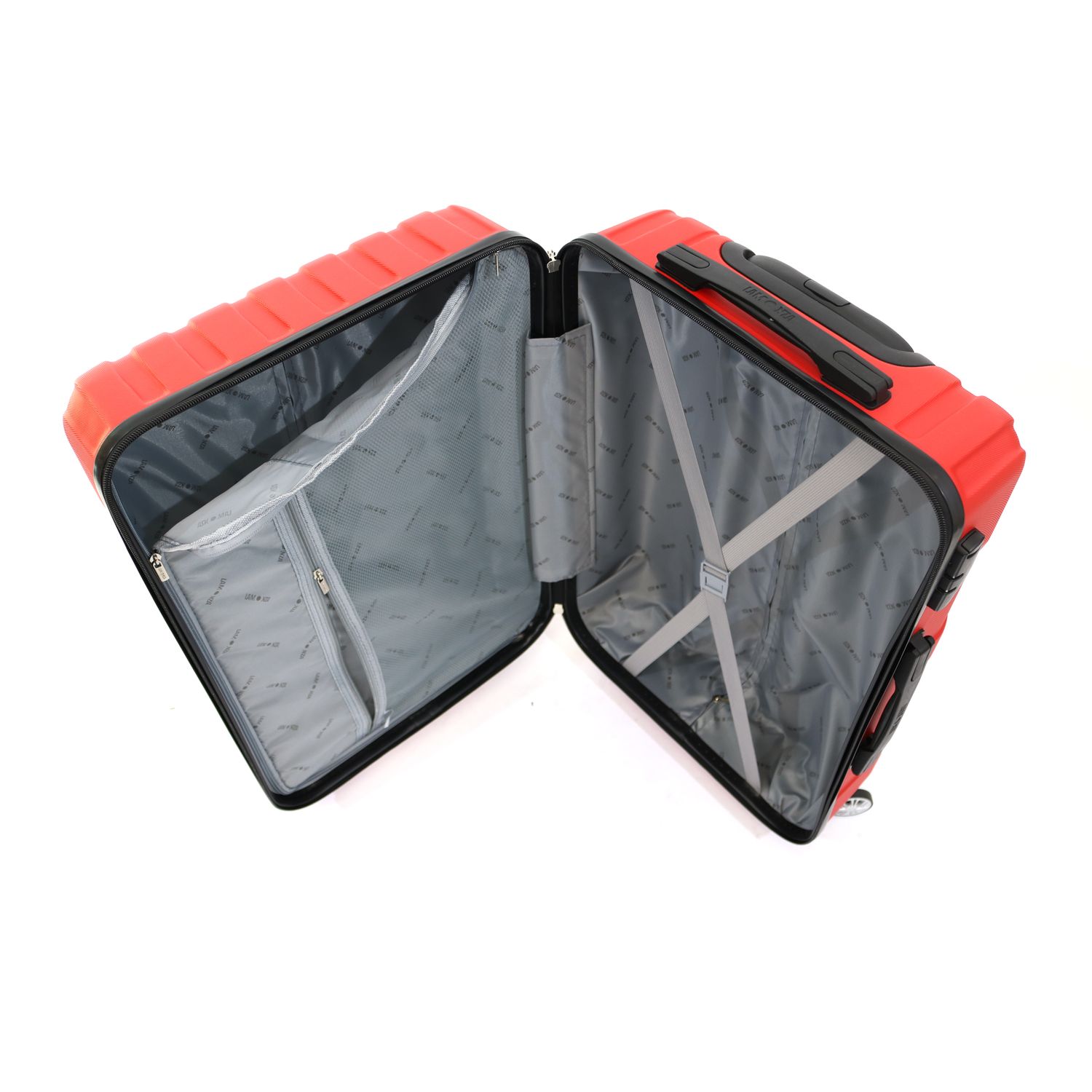 Troler Malibu 65x42x26 cm 3.2 kg, rosu fotografia produsului View 9 L