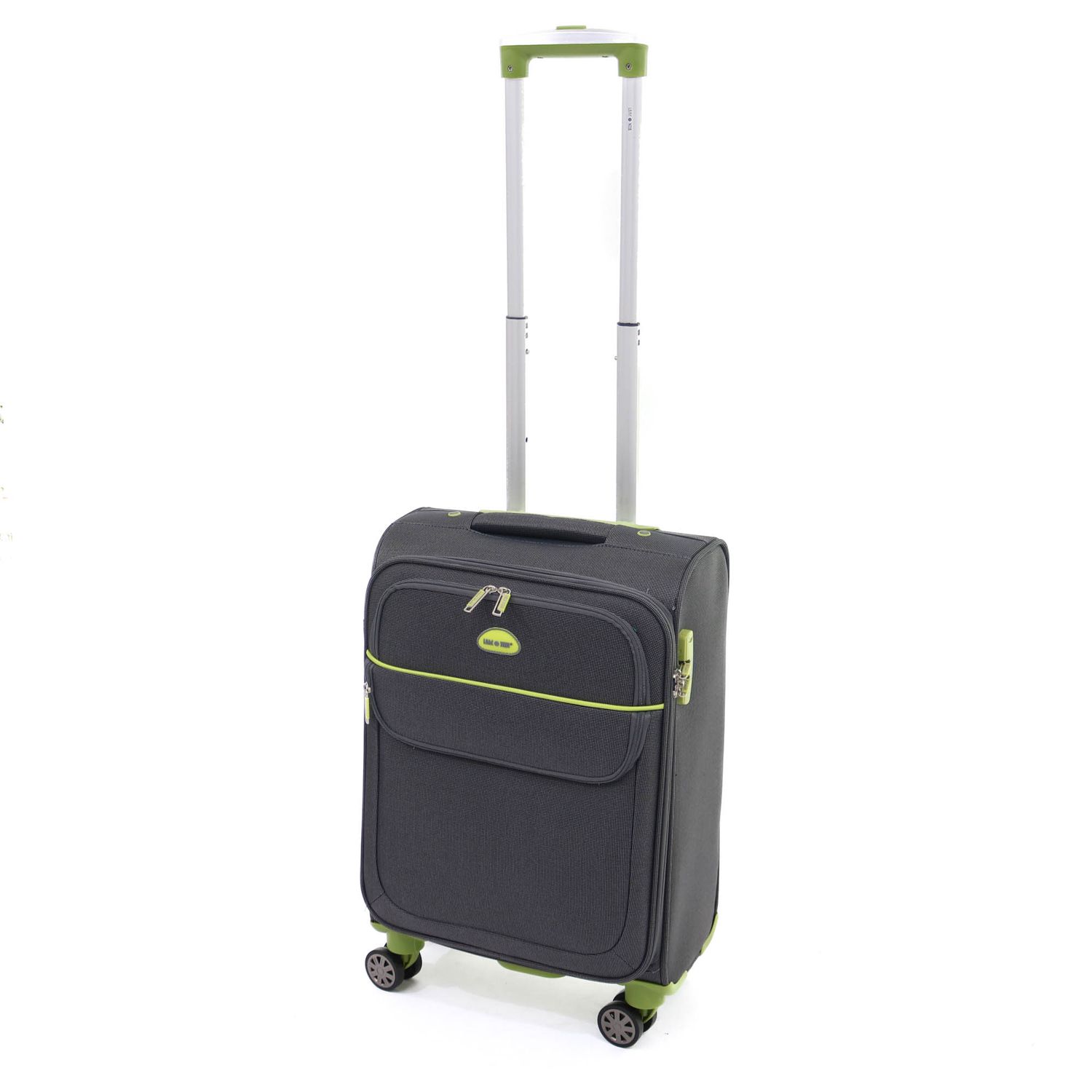 Troler Superlight 55x37x22 cm, 2.1 kg, gri / verde fotografia produsului View 2 L