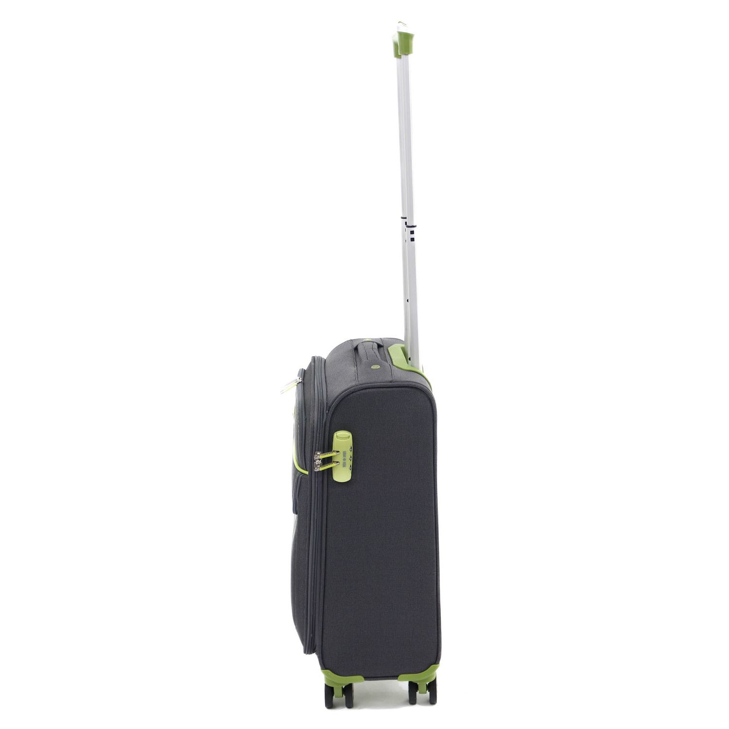 Troler Superlight 55x37x22 cm, 2.1 kg, gri / verde fotografia produsului View 3 L