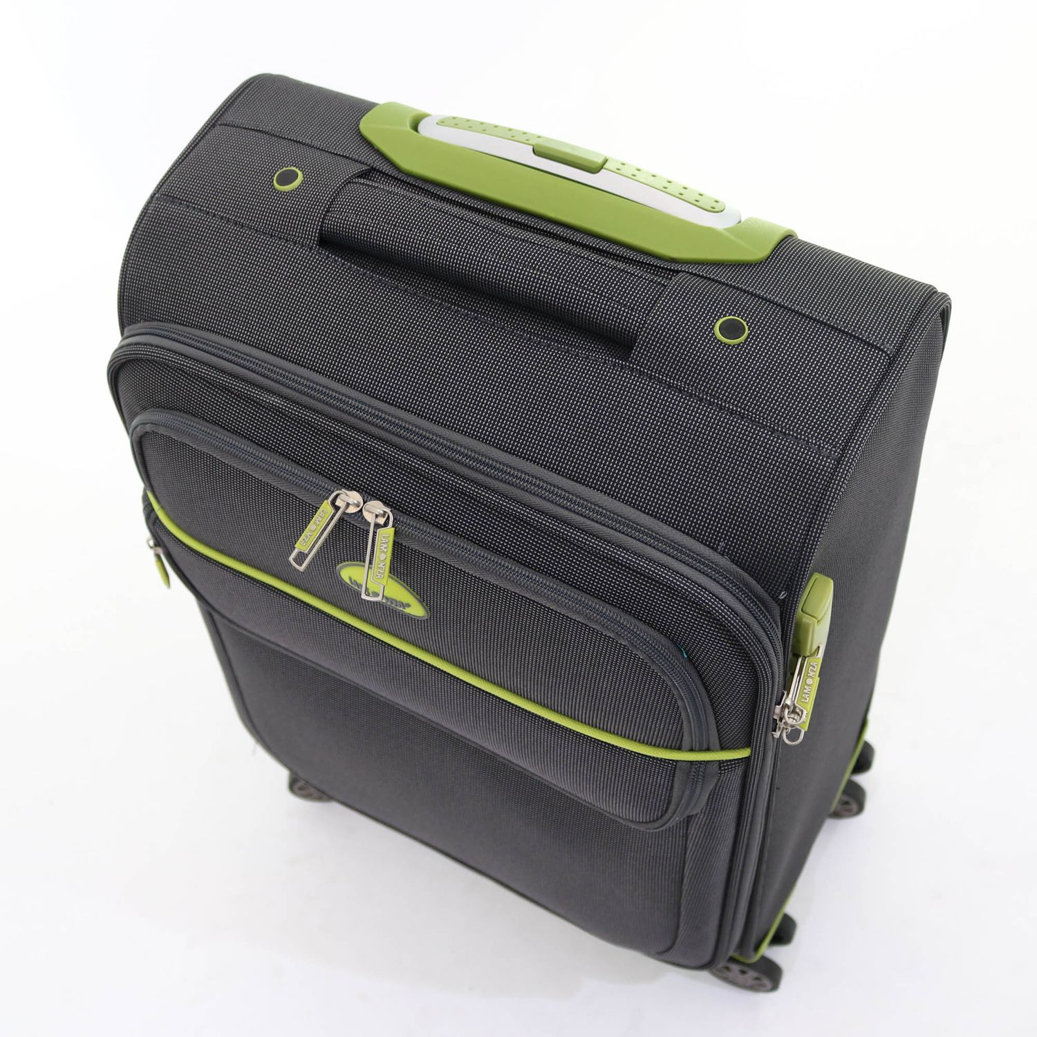 Troler Superlight 55x37x22 cm, 2.1 kg, gri / verde fotografia produsului View 7 L