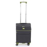 Troler Superlight 55x37x22 cm, 2.1 kg, gri / verde fotografia produsului