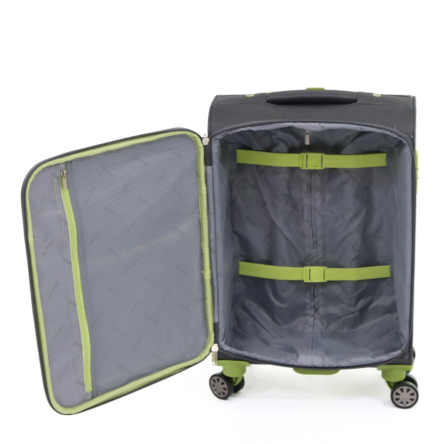 Troler Superlight 55x37x22 cm, 2.1 kg, gri / verde fotografia produsului View 8 L