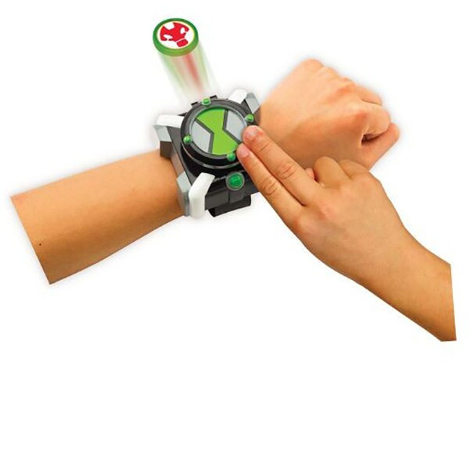 Ceas Ben 10 - Omnitrix, cu lansator discuri si 3 figurine fotografia produsului View 5 L