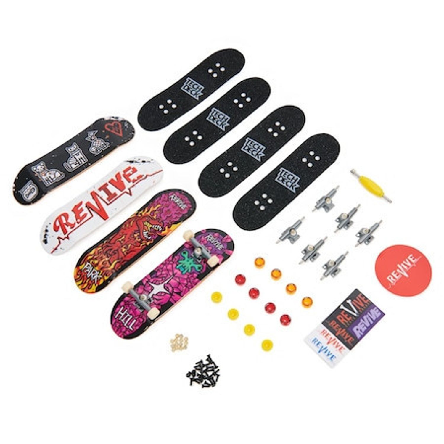Set mini placa skateboard Tech Deck, Revive, 4 buc fotografia produsului View 2 L