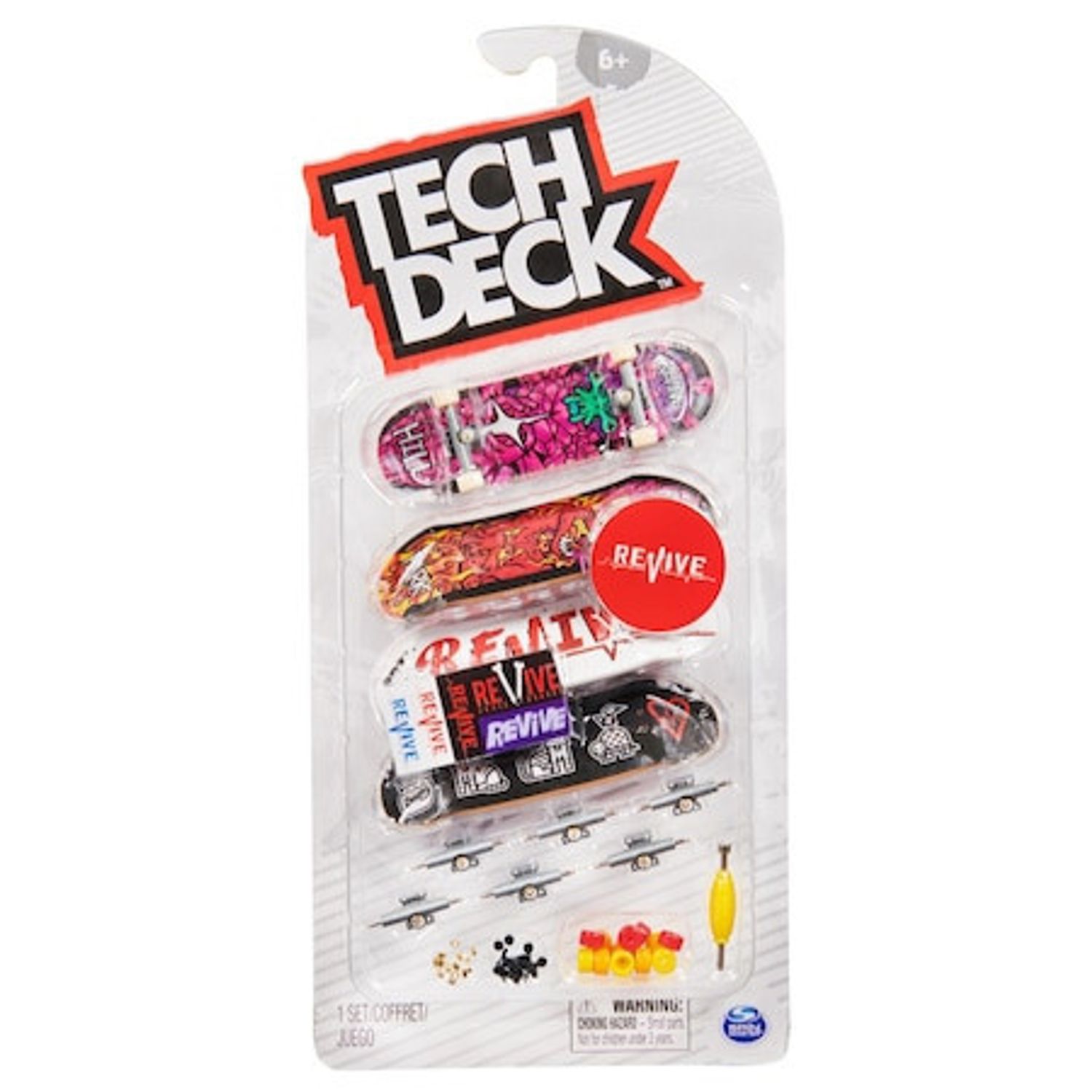 Set mini placa skateboard Tech Deck, Revive, 4 buc fotografia produsului