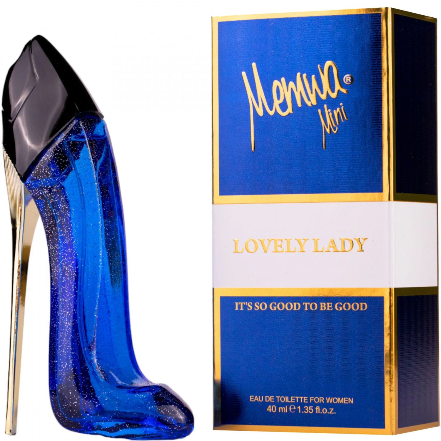 LOVELY LADY BLUE Memwa Mini 40 ml fotografia produsului