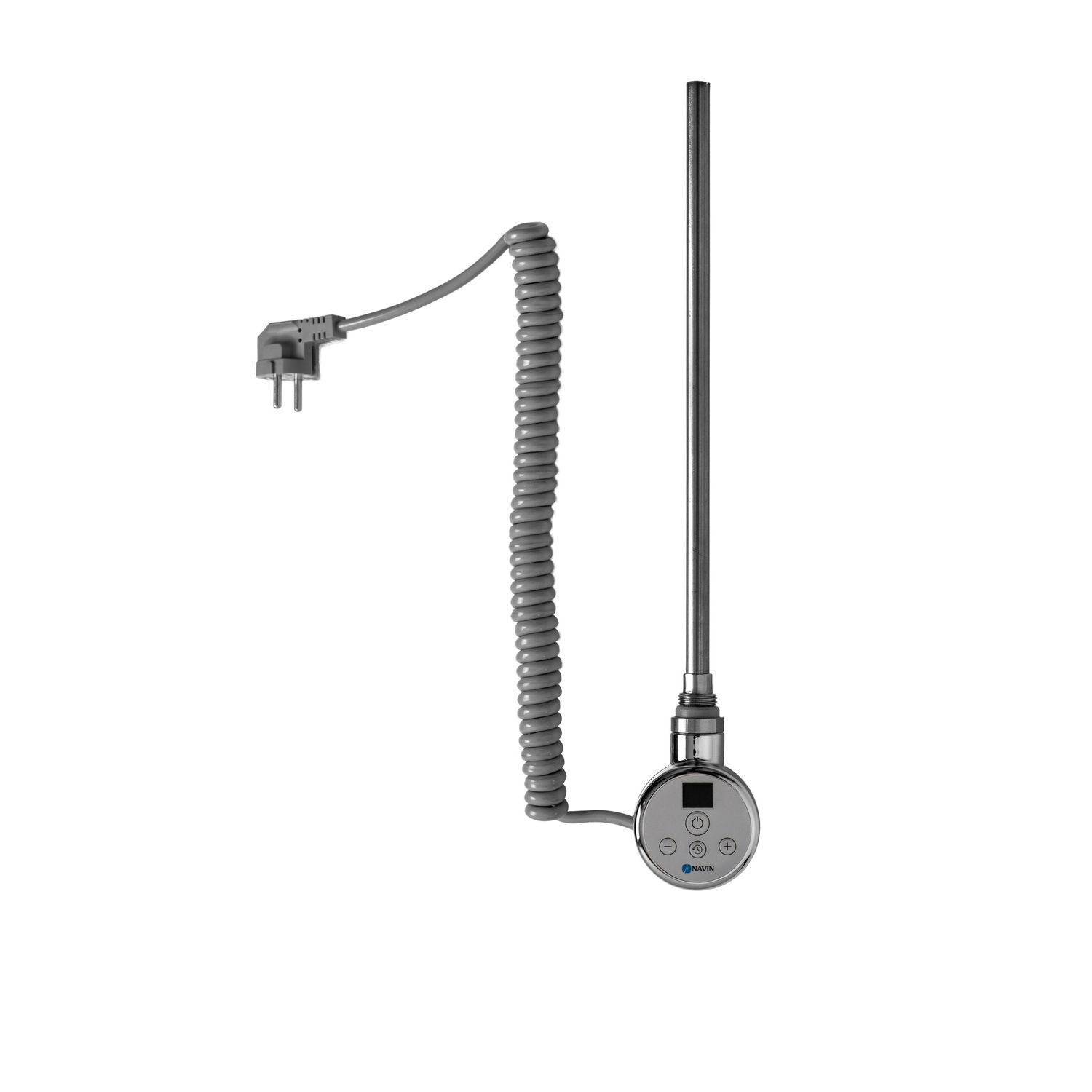Rezistenta electrica Chrom pentru Calorifer cu indicator digital NAVIN, 300W fotografia produsului View 3 L