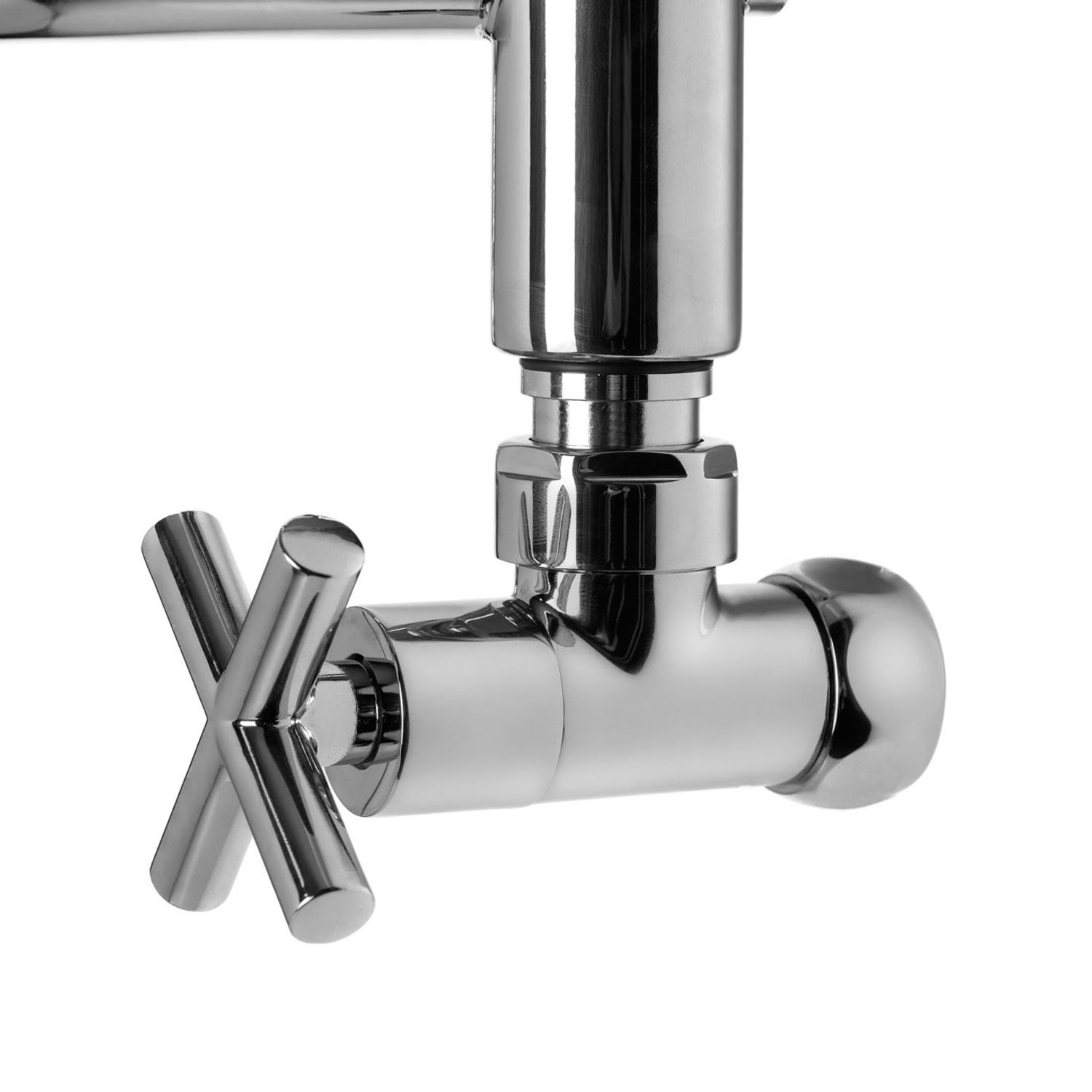 Set 2 Robineti Premium Chrom Calorifer PortProsp 3/4"-1/2", Navin fotografia produsului View 4 L