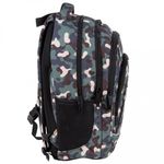 Ghiozdan ergonomic de copii pentru scoala, BackUP, 4 compartimente, model camuflaj PLB4A97 fotografia produsului View 5 S