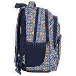 Ghiozdan ergonomic de copii pentru scoala, BackUP, 4 compartimente, model POP IT PLB5P17 fotografia produsului View 4 S