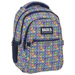 Ghiozdan ergonomic de copii pentru scoala, BackUP, 4 compartimente, model POP IT PLB5P17 fotografia produsului