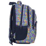 Ghiozdan ergonomic de copii pentru scoala, BackUP, 4 compartimente, model POP IT PLB5P17 fotografia produsului View 8 S