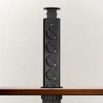 Distribuitor electric ascuns - 4 prize - negru lucios - Delight fotografia produsului