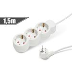 Delight - Prelungitor cu distribuitor triplu - 1,5 m fotografia produsului