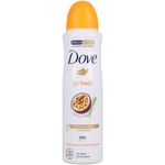 Deodorant antiperspirant spray, Dove, Passion Fruit & Lemongrass Scent, 150 ml fotografia produsului