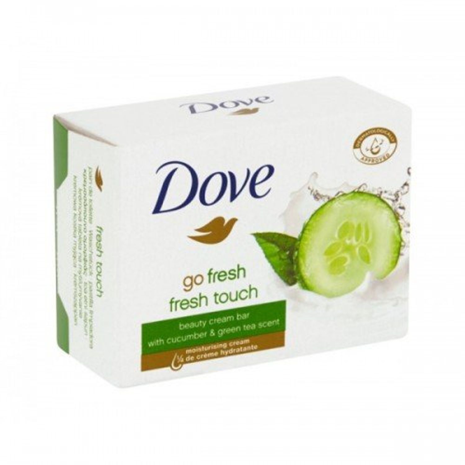 Sapun crema, Dove, Fresh Touch, Cucumber & Green Tea, 90 g fotografia produsului