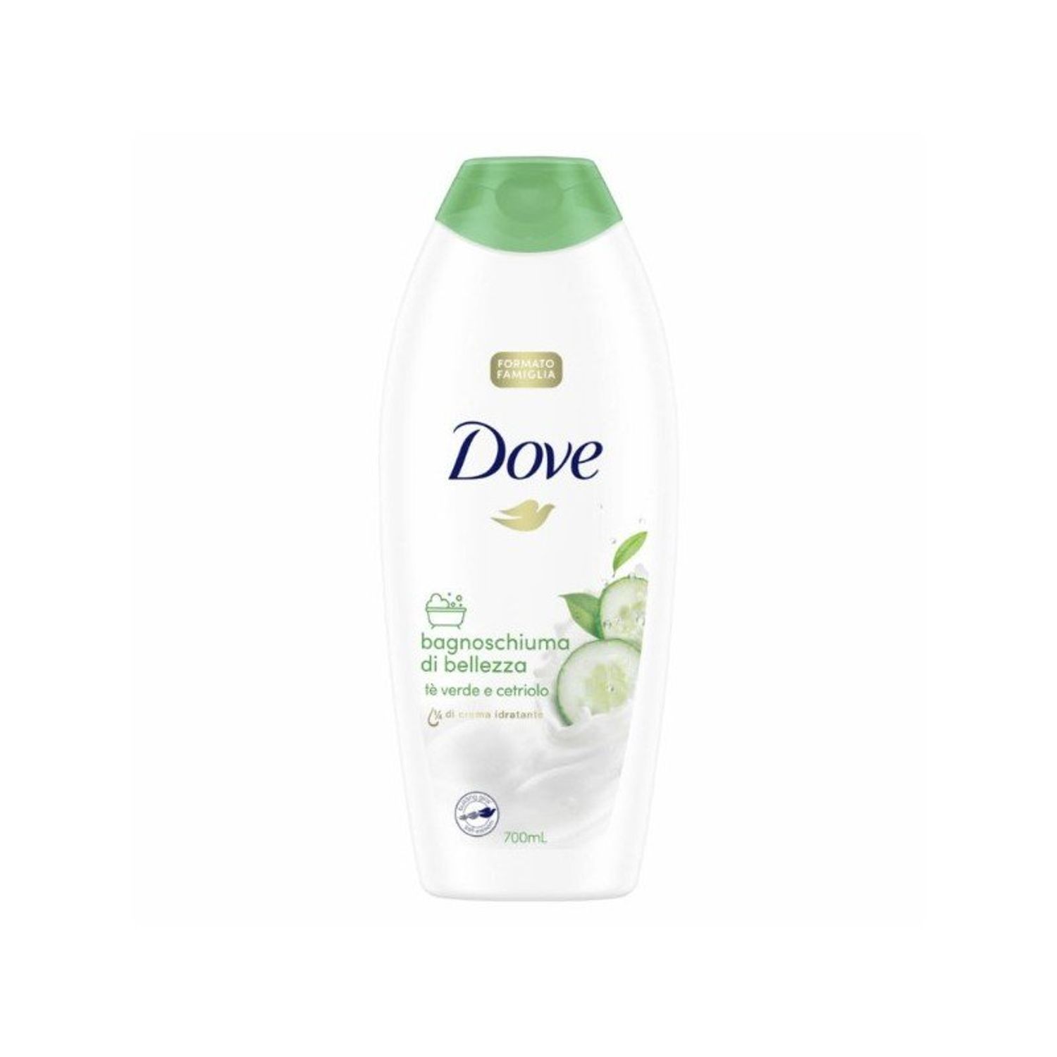 Spuma de baie, Dove, Cucumber & Green Tea, 750 ml fotografia produsului