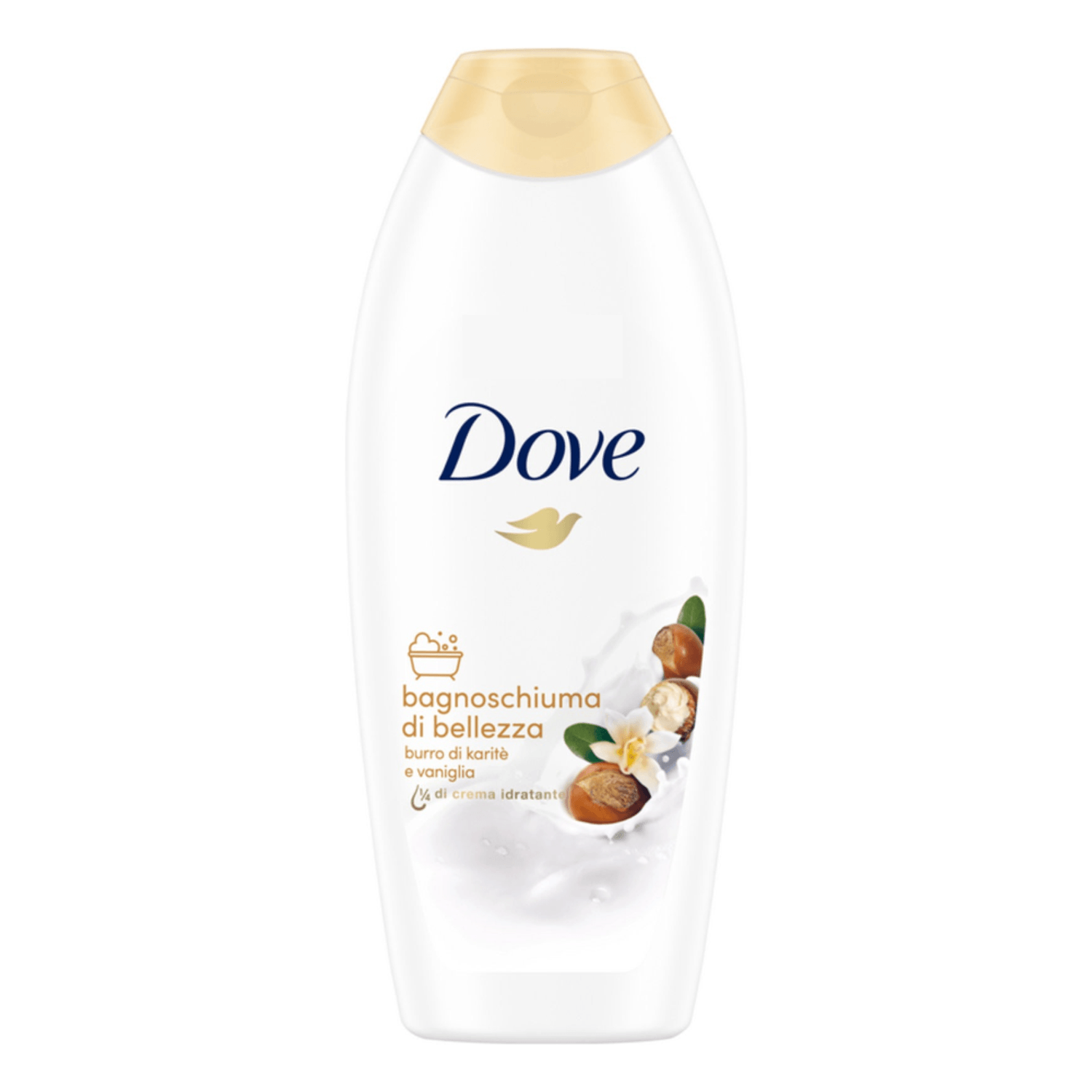 Spuma de baie, Dove, Karite & Vanilla, 750 ml fotografia produsului