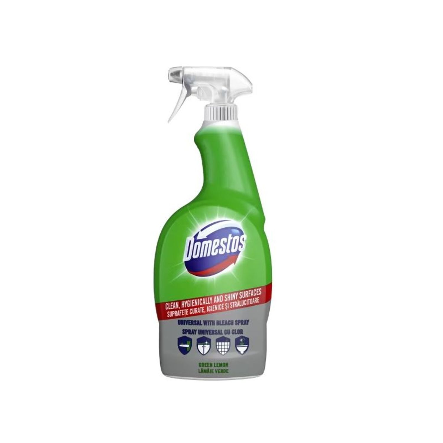 Dezinfectant spray DOMESTOS Green Lemon, 750 ml fotografia produsului