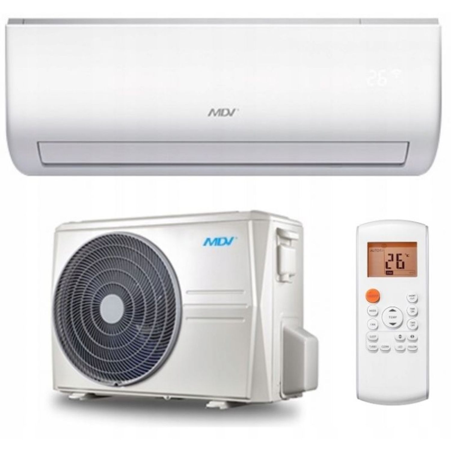 MDV Aparat de aer conditionat MDV AROMA LOW AMBIENT KIT 12000 btu/h