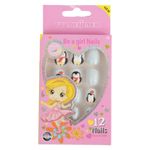 Set 12 Unghii False Pentru Copii, 88 Pinguini fotografia produsului