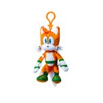 Sonic Prime - Jucarie de plus cu agatatoare, 15 cm, Tails, strip fotografia produsului