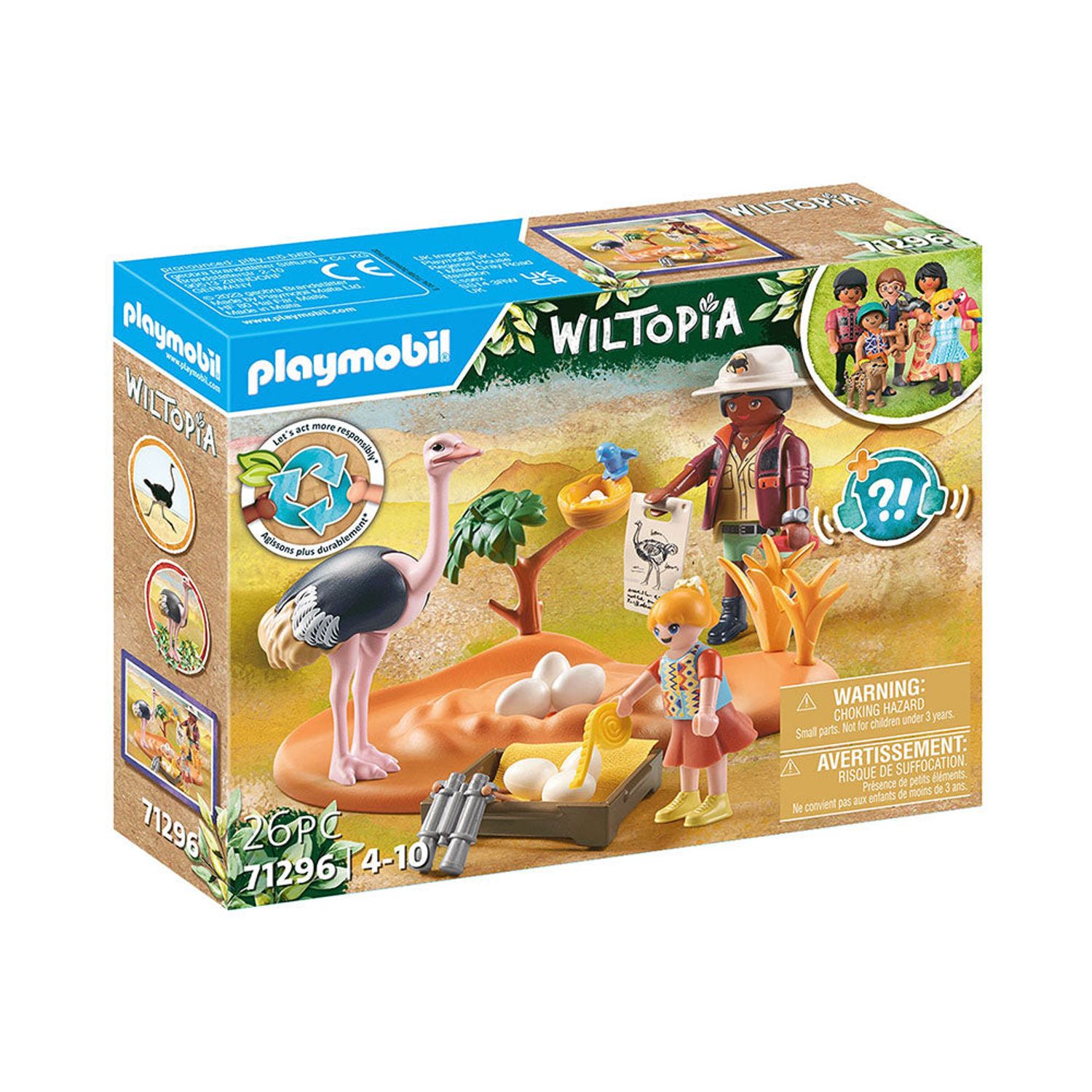 Set de joaca Playmobil Cuib De Strut fotografia produsului