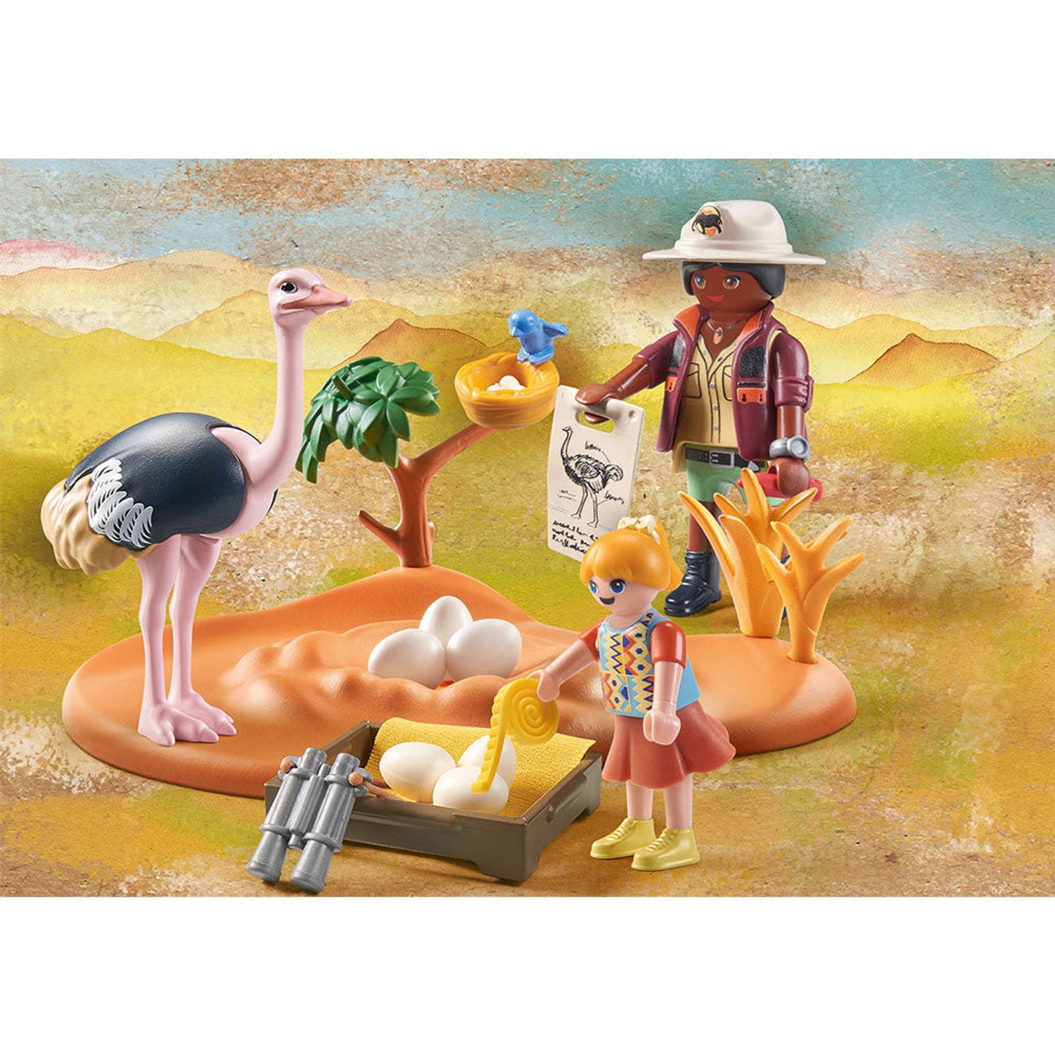 Set de joaca Playmobil Cuib De Strut fotografia produsului View 3 L