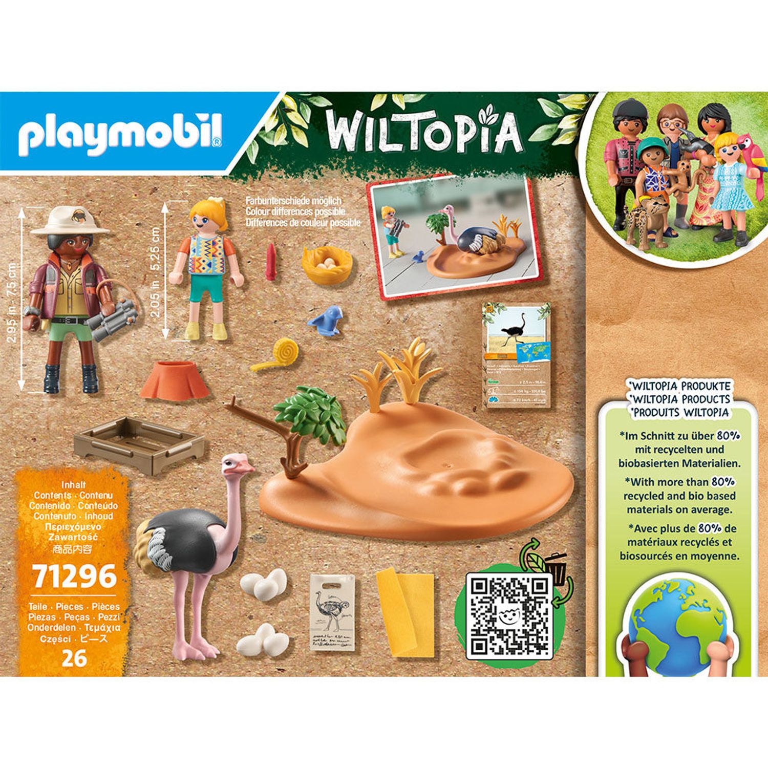 Set de joaca Playmobil Cuib De Strut fotografia produsului View 4 L