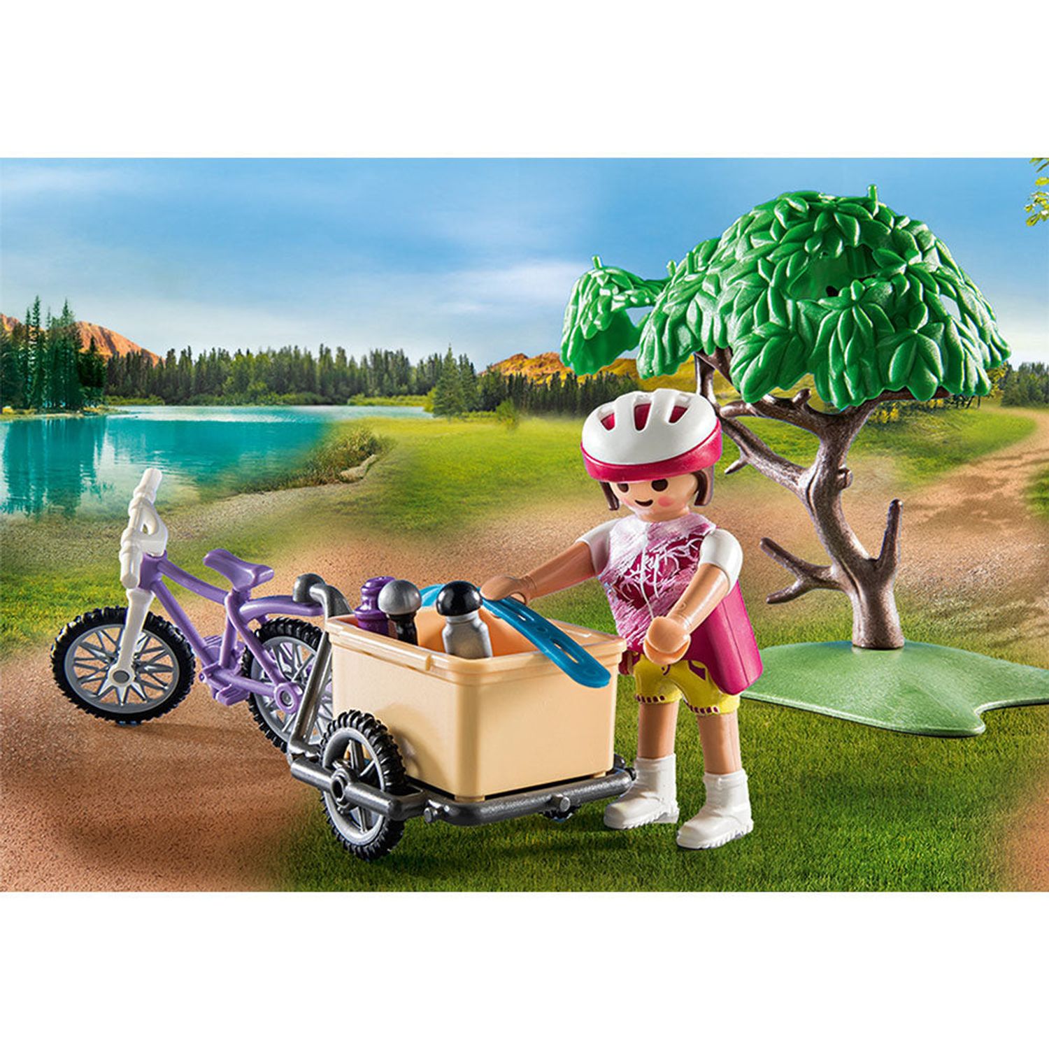 Set de joaca Playmobil - Tur In Munti Cu Bicicleta fotografia produsului View 4 L