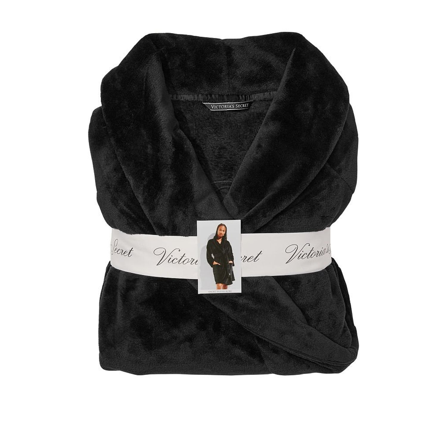 Halat, Victoria's Secret, Logo Short Cozy, Black Logo, Marime S fotografia produsului View 4 L