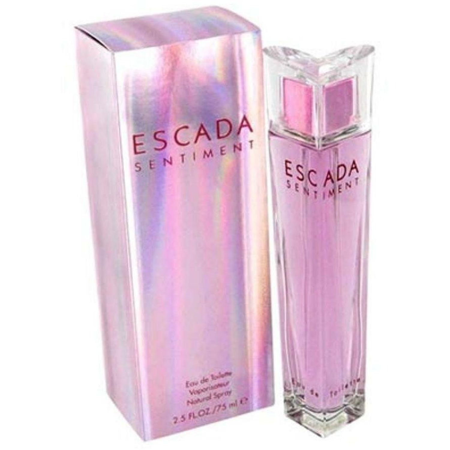 Apa de toaleta Escada Sentiment, 75 ml, pentru femei fotografia produsului