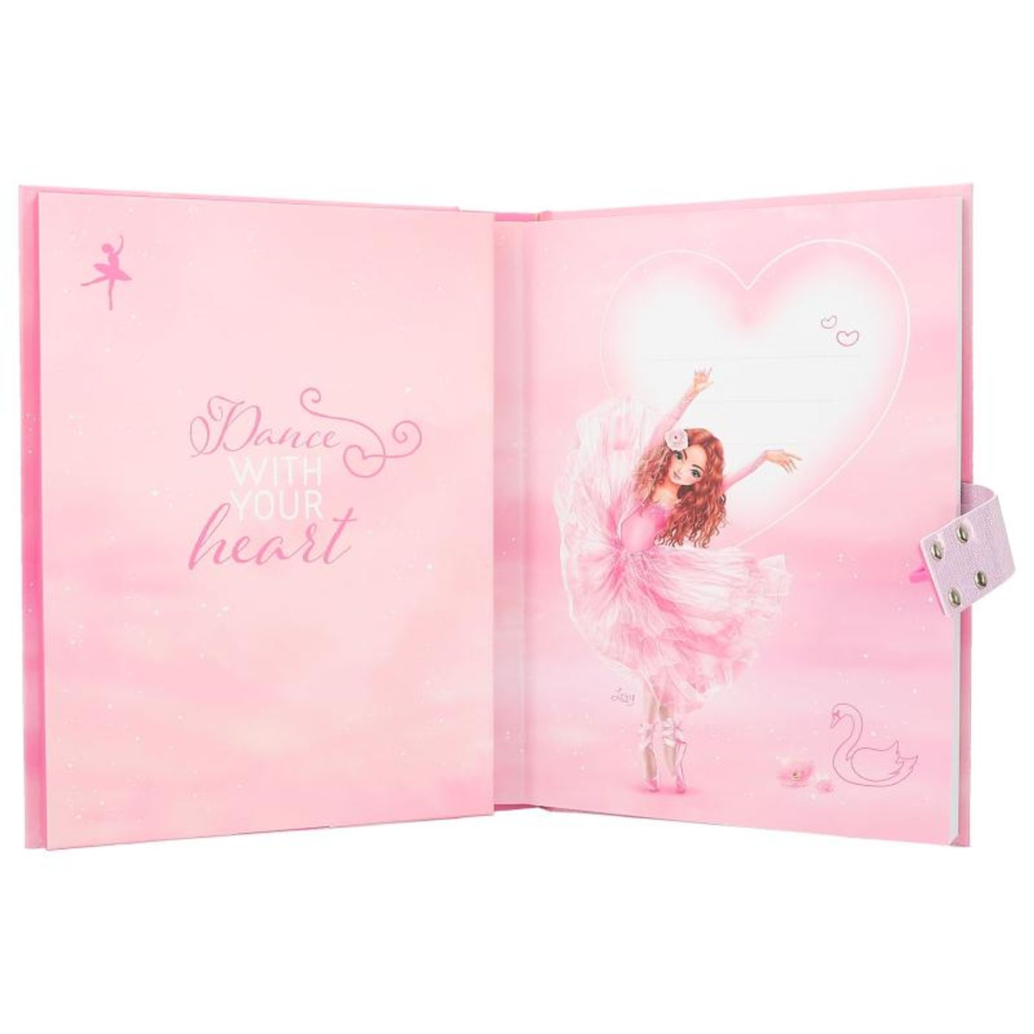 Jurnal cu Cod si Sunet Ballet Top Model fotografia produsului View 2 L