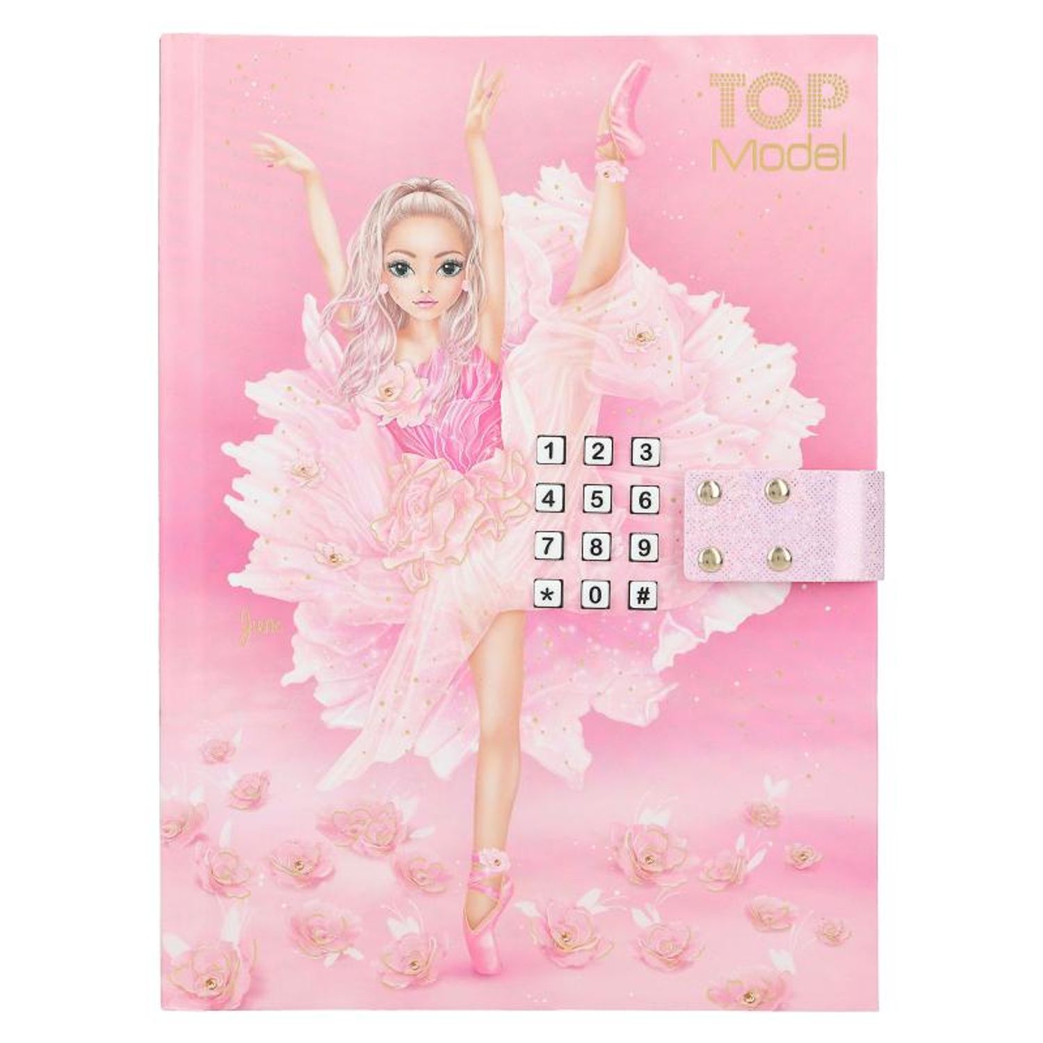 Jurnal cu Cod si Sunet Ballet Top Model fotografia produsului
