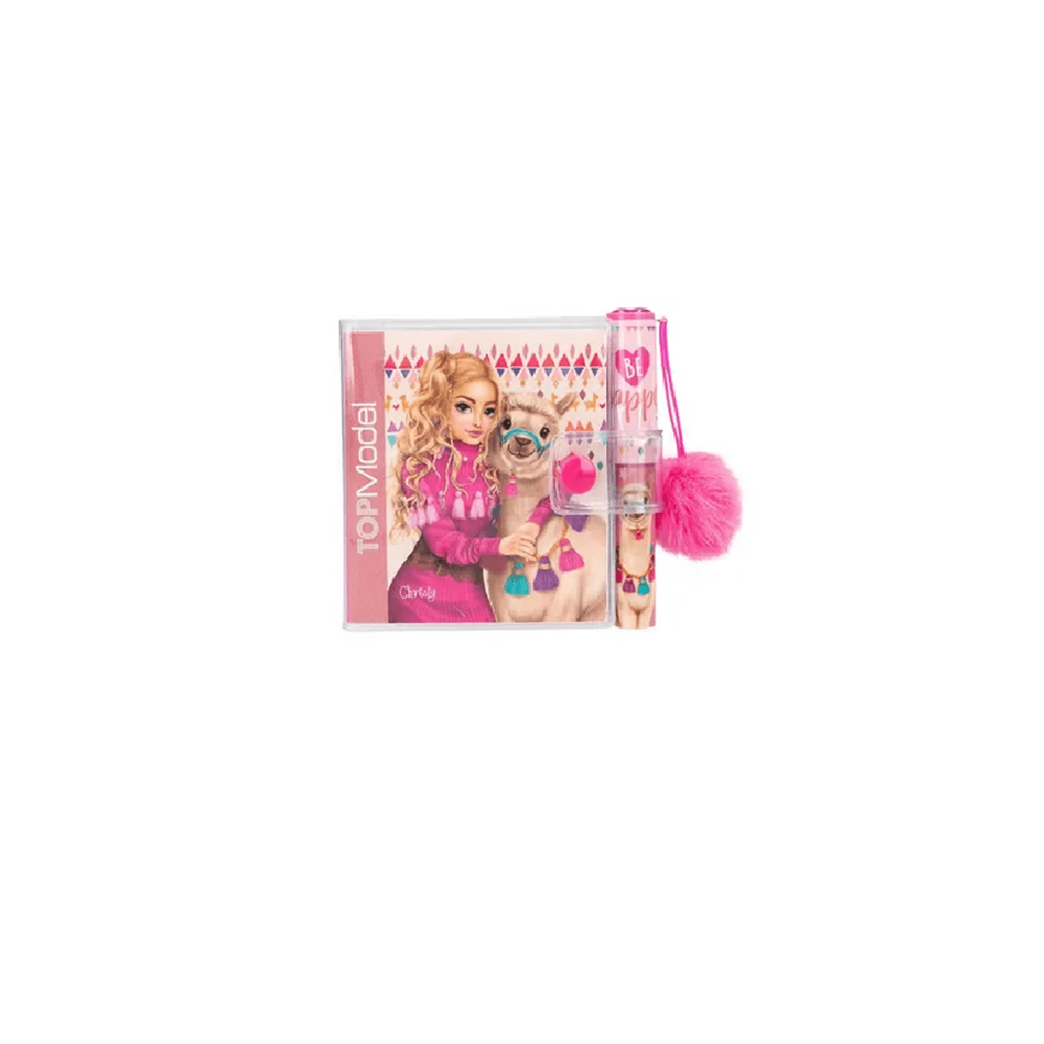 Agenda mica cu Pix si Pom Pom TOPModel fotografia produsului