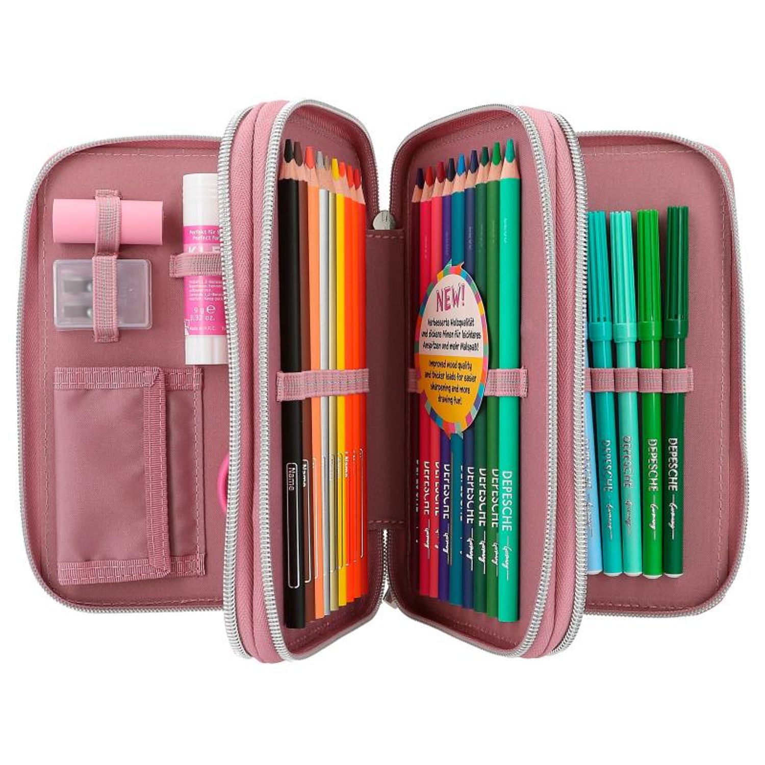 Penar triplu echipat Glitter Queen TOPModel 20 cm fotografia produsului View 3 L